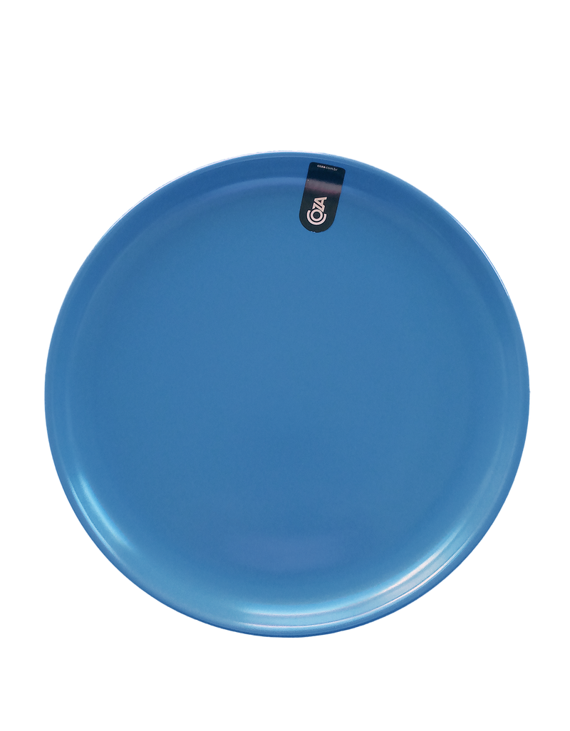 Plato Lanche 19Cm Azul