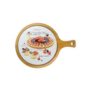 Plato de Bambú 20.5 x 28 cm.