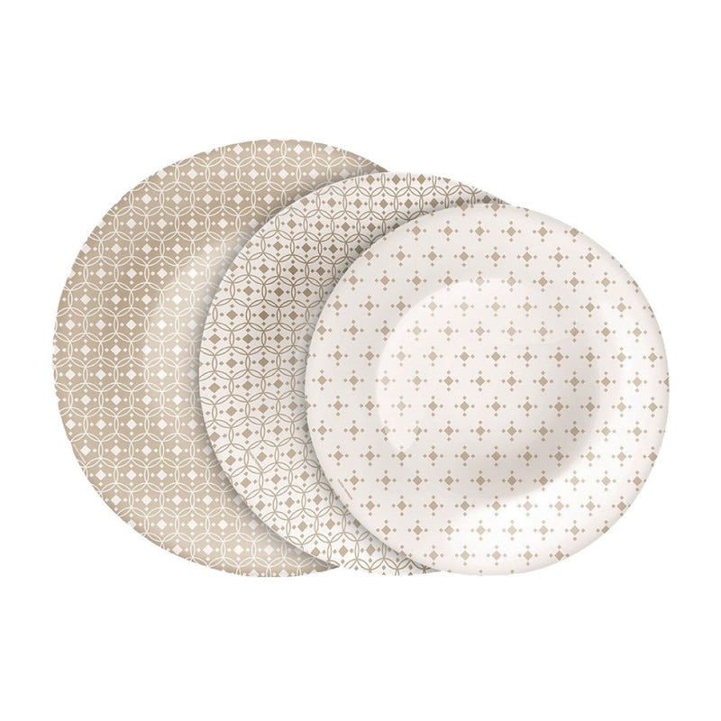 Ceramica Set Beige 18 pzas.