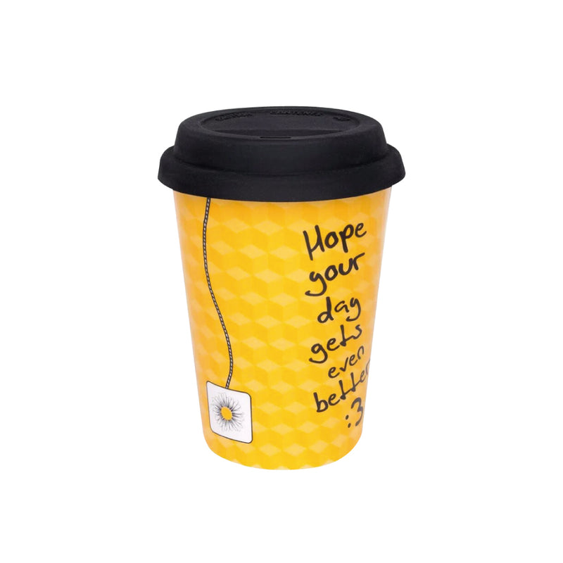 Vaso De Ceramica P/Viaje 300Ml Cha