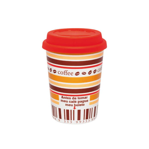 Vaso De Ceramica P/Viaje 300Ml Cafe Boleto