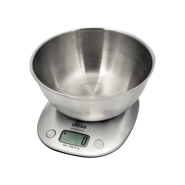 Báscula De Cocina Ufesa 1 A 10K. Acero Inox