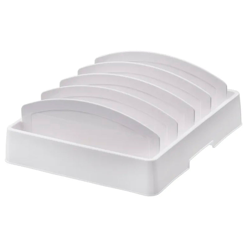 Organizador De Tapas Para Taper Blanco