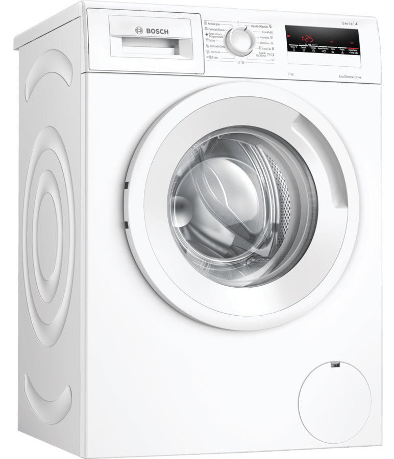 Lavadora Bosch Carga Frontal 8K. 1200Rpm Bl