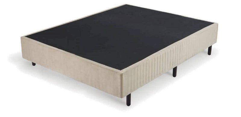 Base Box Applauso Suede 38x188x138 cm