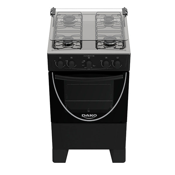 Cocina Dako Mercuri 4H Negro