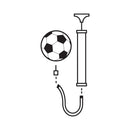 Bomba Para Inflar De 29,5 Cm. Para Balones