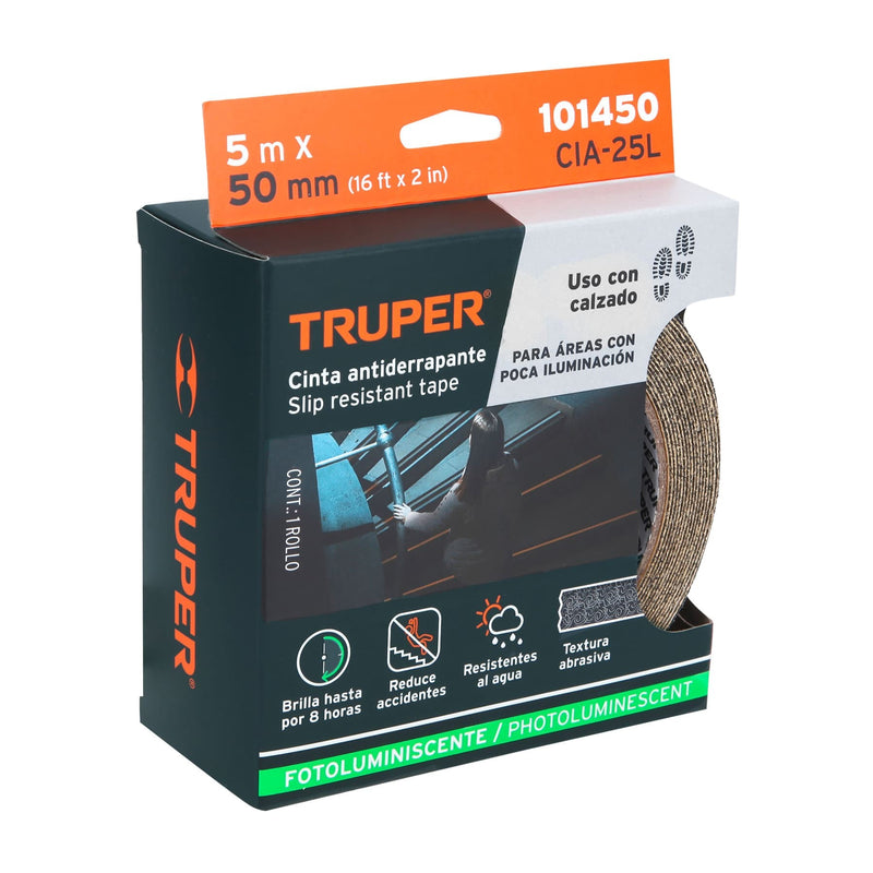 Cinta Adhesiva Antiderrapante 50Mmx5M.