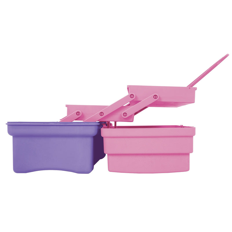 Caja Cosmetiquera De 14 Color Rosa/Morado