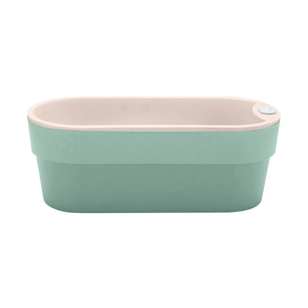 Maceta Autorriego Huerta Verde Menta Fechado