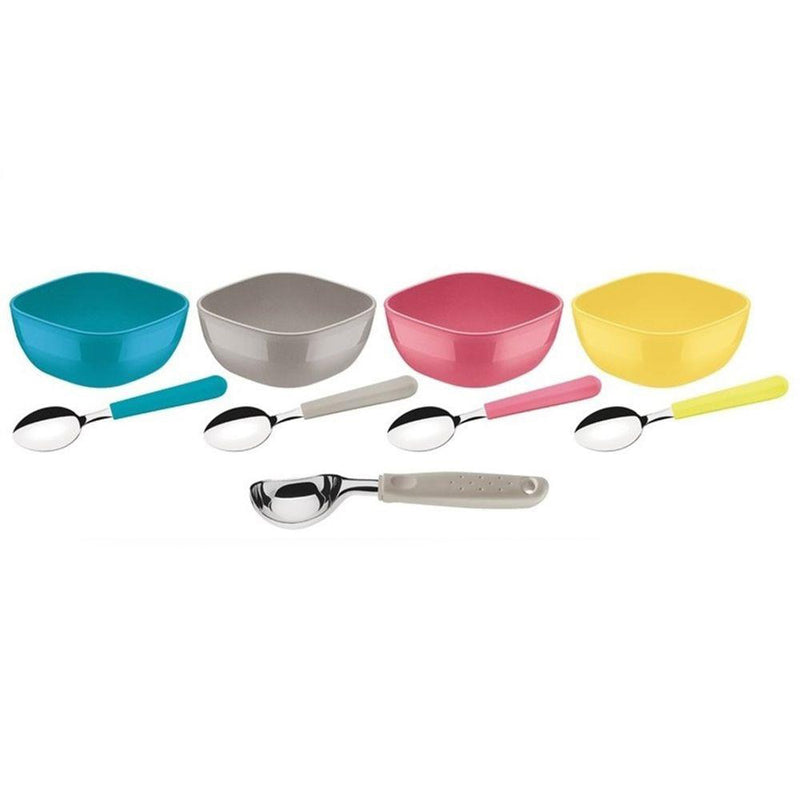 Juego Para Helados 9 Pzas Mix Color