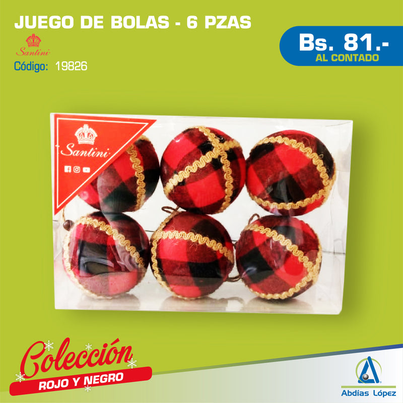 Juego De Bolas 6 Pzas