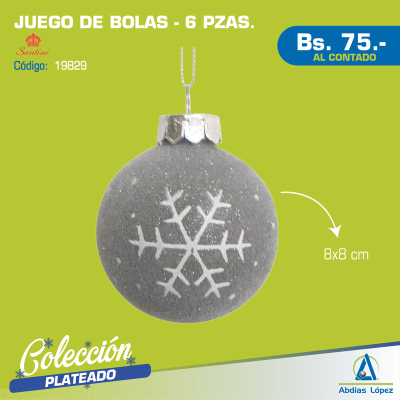 Juego De Bolas 6 Pzas