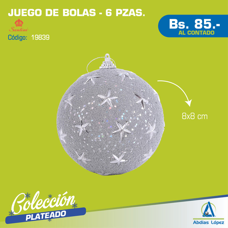 Juego De Bolas 6 Pzas