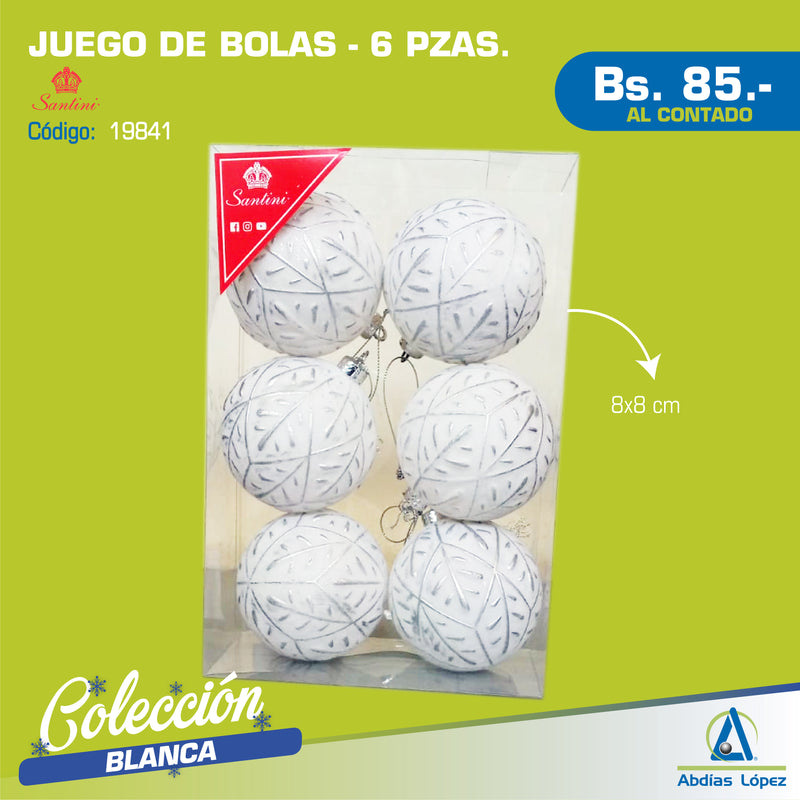 Juego De Bolas 6 Pzas.