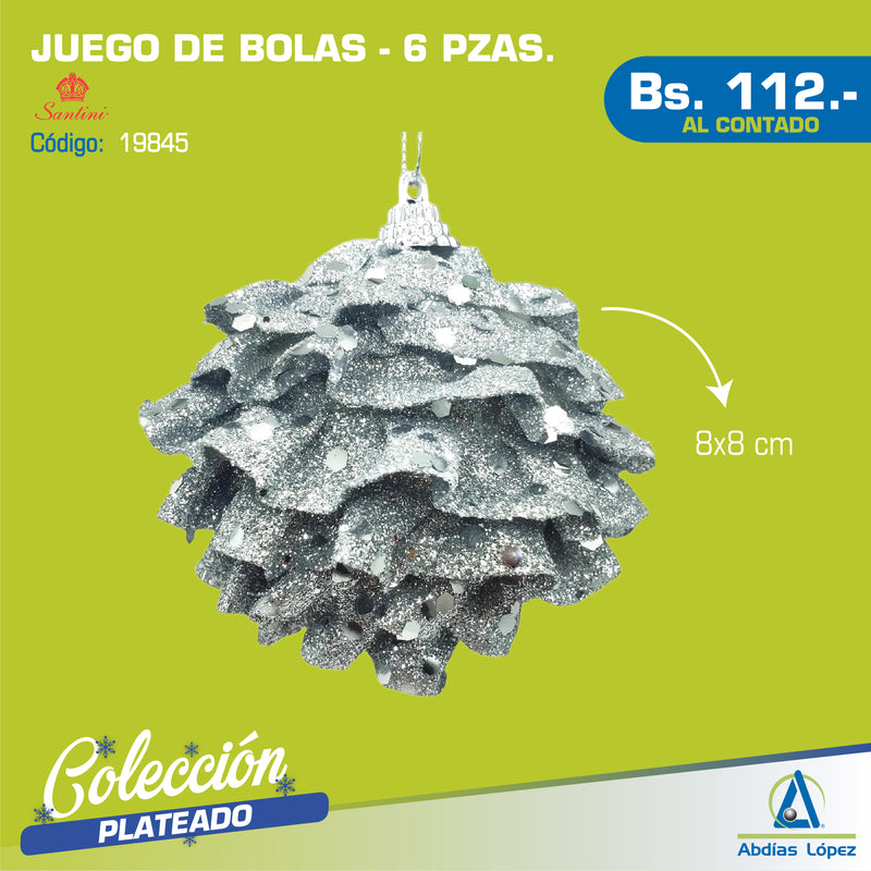 Juego De Bolas 6 Pzas