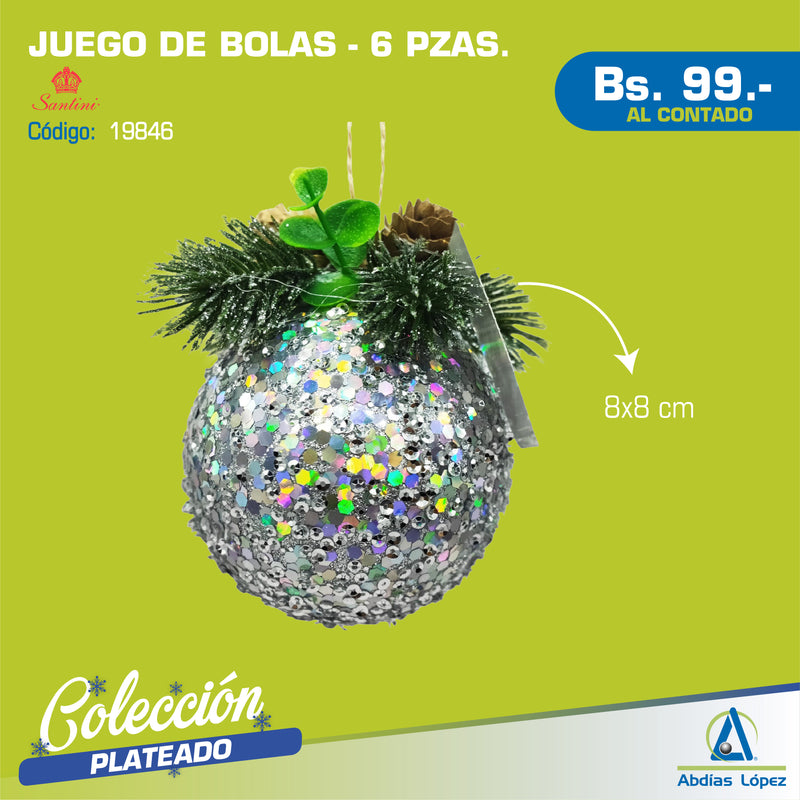 Juego De Bolas 6 Pzas