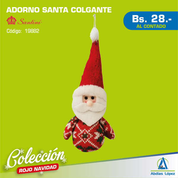 Adorno Santa Colgante