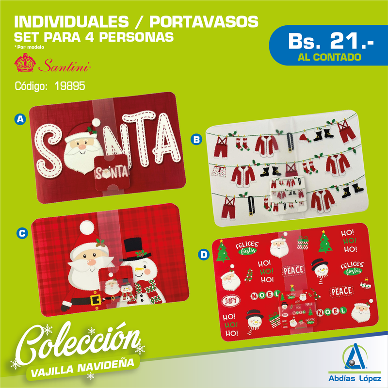 Individuales / Portavasos