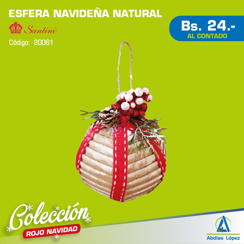 Esfera Navideña