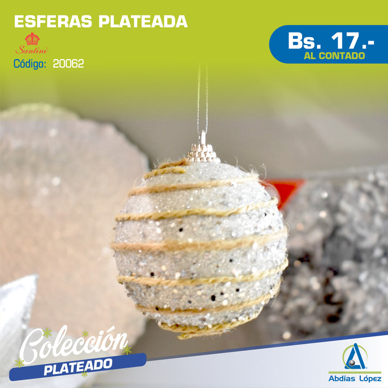 Esfera Plateada