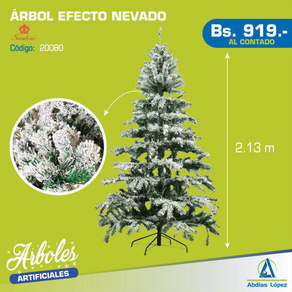 Árbol Efecto Nevado