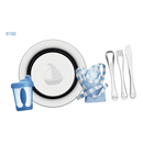 Set infantil para Comida Le Petit Inox  |  6 pzs.  |  Azul