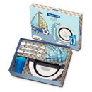 Set infantil para Comida Le Petit Inox  |  6 pzs.  |  Azul