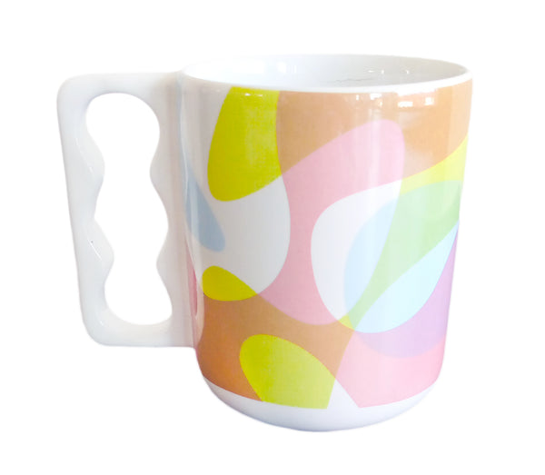 Knukles Mug 320 Ml (Diseño De Colores)